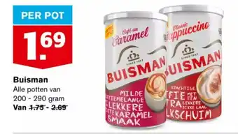 Hoogvliet Buisman Alle potten van 200 - 290 gram aanbieding