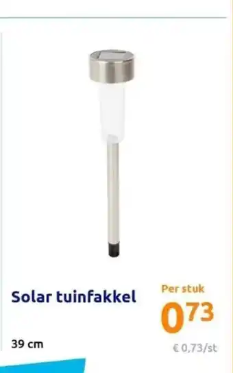 Action Solar tuinfakkel 39 cm aanbieding