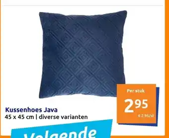 Action Kussenhoes Java 45 x 45 cm | diverse varianten aanbieding