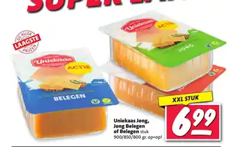 Nettorama Uniekaas Jong, Jong Belegen of Belegen stuk 900/850/800 gr. aanbieding