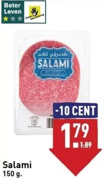 ALDI Salami aanbieding