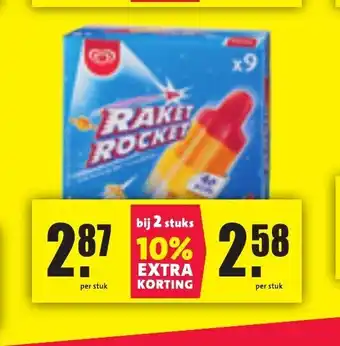 Nettorama RAKET ROCKET OLA aanbieding