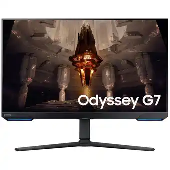 Conrad Samsung odyssey g7 s32bg700eu led-monitor 81.3 cm (32 inch) energielabel g (a - g) 3840 x 2160 pixel uhd, 4k 1 ms hdmi, displ aanbieding