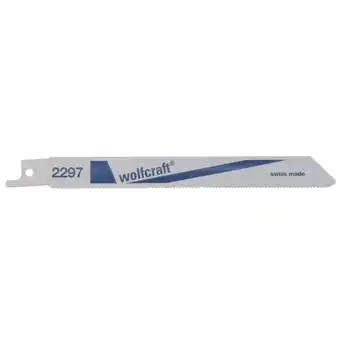 Conrad Wolfcraft 2297000 2 reciprozaagbladen zaagbladlengte 152 mm 2 stuk(s) aanbieding