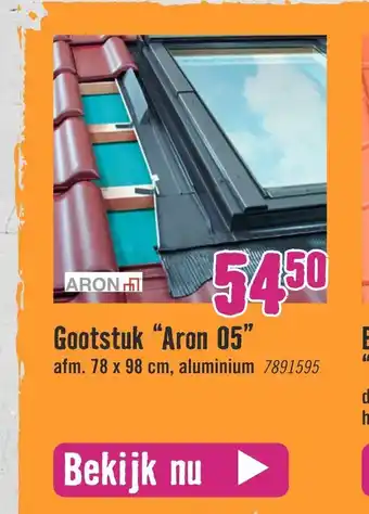 Hornbach Gootstuk "Aron 05" 78 x 98 cm 7891595 aanbieding