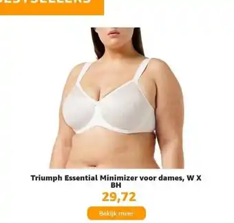 Amazon Triumph essential minimizer voor dames, w x bh aanbieding