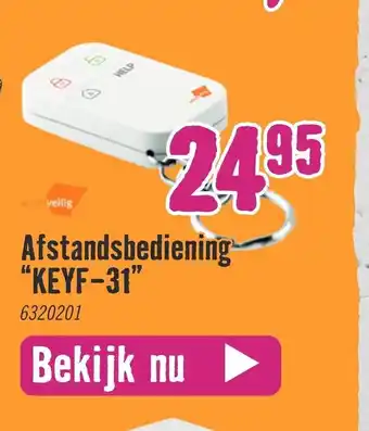 Hornbach Afstandsbediening "KEYF-31" 6320201 aanbieding