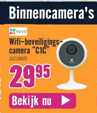 Hornbach Wifi-Beveiligingscamera "C1C" 10218405 aanbieding