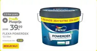 Praxis Flexa powerdek aanbieding