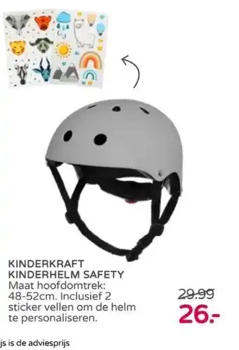 Prenatal Kinderkraft kinderhelm safety aanbieding