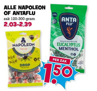 Boon`s Markt Alle napoleon of antaflu aanbieding