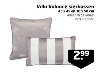 Trekpleister Villa volance sierkussen aanbieding