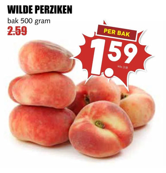MCD Supermarkt Wilde perziken 500 gram aanbieding