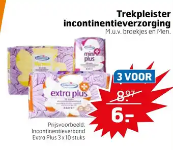 Trekpleister Trekpleister incontinentieverzorging aanbieding