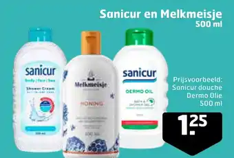 Trekpleister Sanicur en melkmeisje 500 ml aanbieding