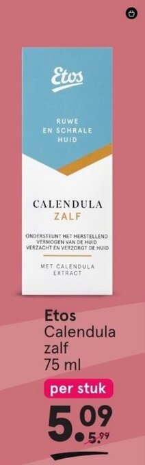 Etos Etos CALENDULA ZALF 75 ml aanbieding