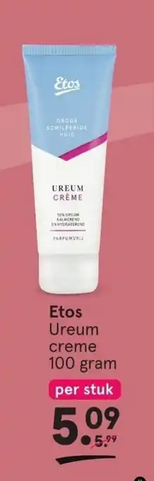 Etos Etos UREUM CRÈME 100g aanbieding