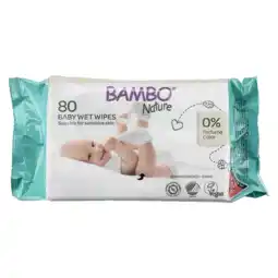 De Online Drogist Bambo nature babydoekjes 80st aanbieding