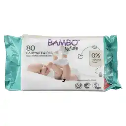 De Online Drogist Bambo nature babydoekjes 80st aanbieding