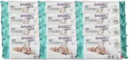De Online Drogist Bambo nature babydoekjes 12x80st aanbieding