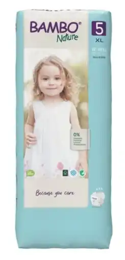 De Online Drogist Bambo nature luiers maat 5 xl 44st aanbieding