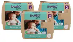 De Online Drogist Bambo nature maat 2 luiers s - multiverpakking 3x30st aanbieding