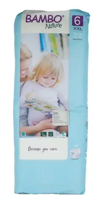 De Online Drogist Bambo nature luiers maat 6 xxl 40st aanbieding