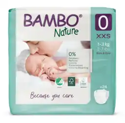 De Online Drogist Bambo nature luiers maat 0 xxs 24st aanbieding