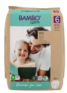 De Online Drogist Bambo nature maat 6 luiers xxl 20st aanbieding