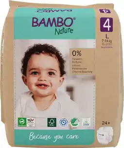 De Online Drogist Bambo nature maat 4 luiers l 24st aanbieding