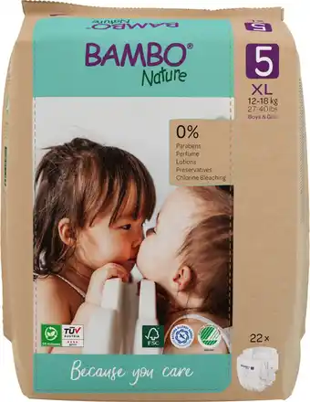 De Online Drogist Bambo nature maat 5 luiers xl 22st aanbieding