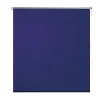 fonQ Vidaxl rolgordijn verduisterend 100 x 230 cm marineblauw aanbieding