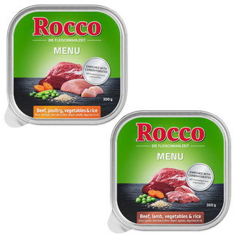 Zooplus Rocco classic hondenvoer 9 x 300 g - menu mix aanbieding