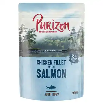 Zooplus Purizon adult 6 x 300 g - zalm met spinazie aanbieding