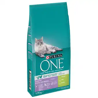 Zooplus 2x9,75kg sensitive purina one kattenvoer aanbieding