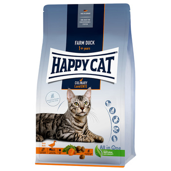 Zooplus Happy cat culinary adult land-ente (eend) kattenvoer - 1,3 kg aanbieding