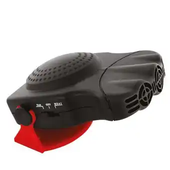 Praxis Carpoint auto ventilator met verwarming 12v 150w aanbieding