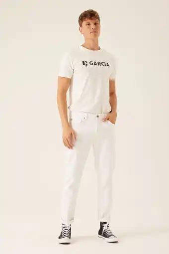 Jeans Centre Garcia zucko 681 dad fit white aanbieding