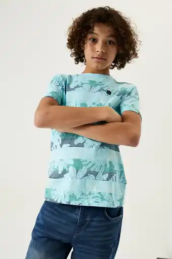 Jeans Centre Garcia t-shirt met print aanbieding