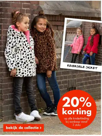 Wibra op alle kinderkleding bij aankoop vanaf 3 stuks aanbieding