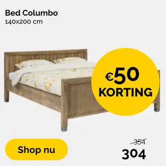 Beter Bed Bed Columbo aanbieding