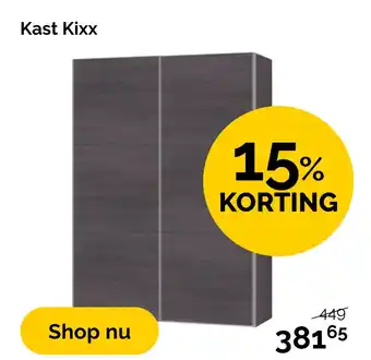 Beter Bed Kast Kixx aanbieding