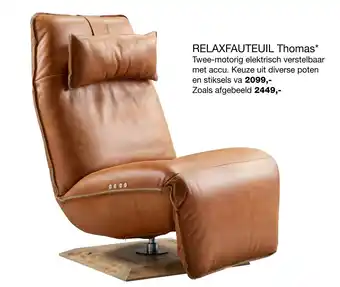 Tilders Meubelen RELAXFAUTEUIL Thomas vanaf aanbieding