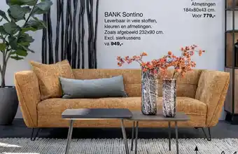 Tilders Meubelen BANK Sontino aanbieding
