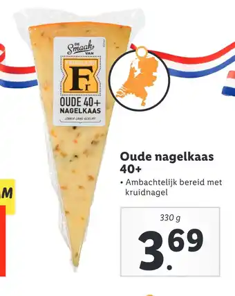 Lidl Plakken Leidse kaas 40+ aanbieding