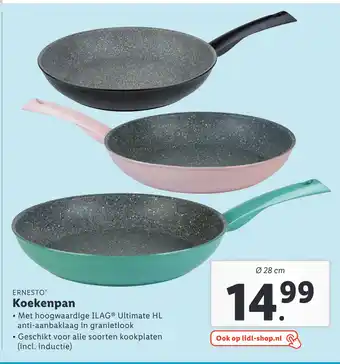 Lidl ERNESTO Koekenpan aanbieding