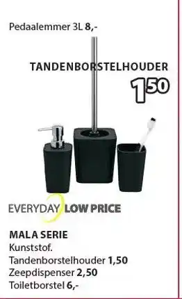 Jysk Everyday low price tandenborstelhouder aanbieding