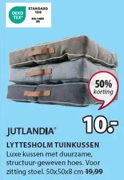 Jysk Jutlandia lyttesholm tuinkussen aanbieding