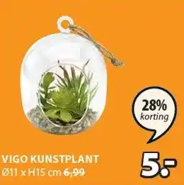 Jysk VIGO KUNSTPLANT aanbieding