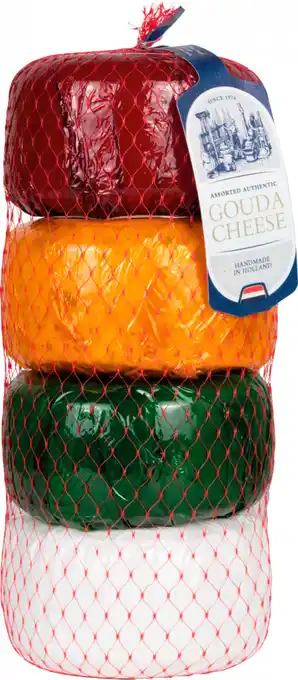 Schiphol Dutch gouda cheese 4x400 g aanbieding